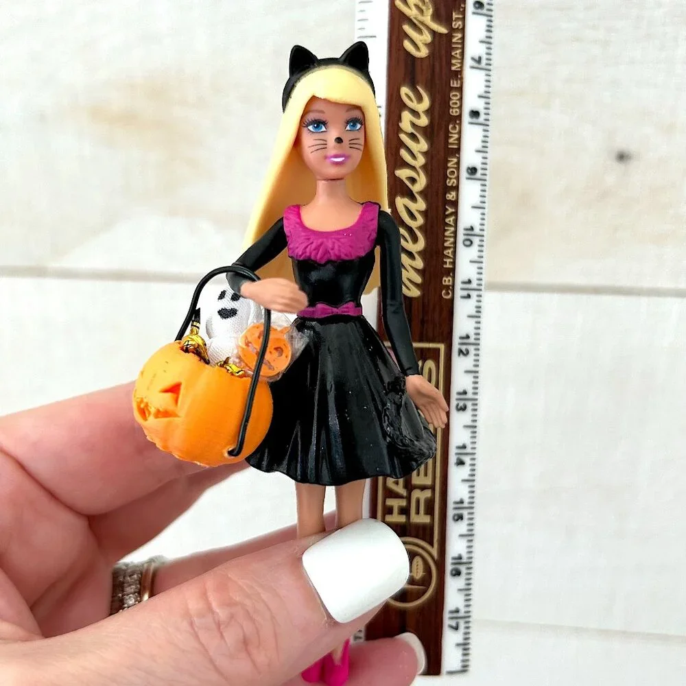Miniature Doll HALLOWEEN Bucket 1:12 Scale Pumpkin Candy Ghost Trick or Treat